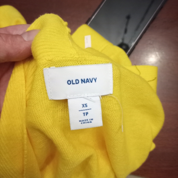 Old Navy Sunny Yellow Cardigan - Picture 2 of 2